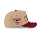 Cleveland Cavaliers 2010-2017 Hardwood Classics Liner Camel 9FIFTY A-Frame Snapback Hat