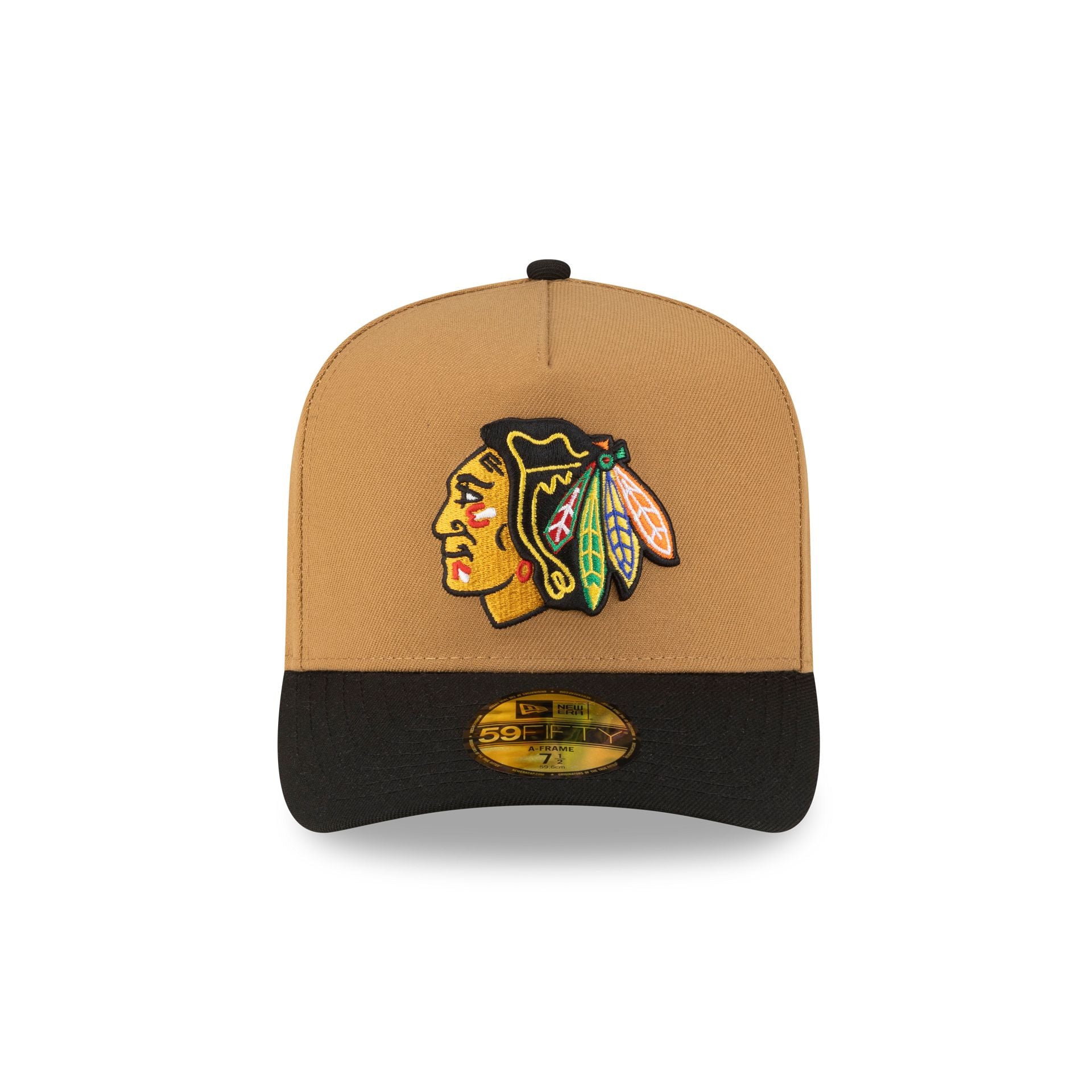 Just Caps Golden Pack Chicago Blackhawks 59FIFTY A-Frame Fitted Hat