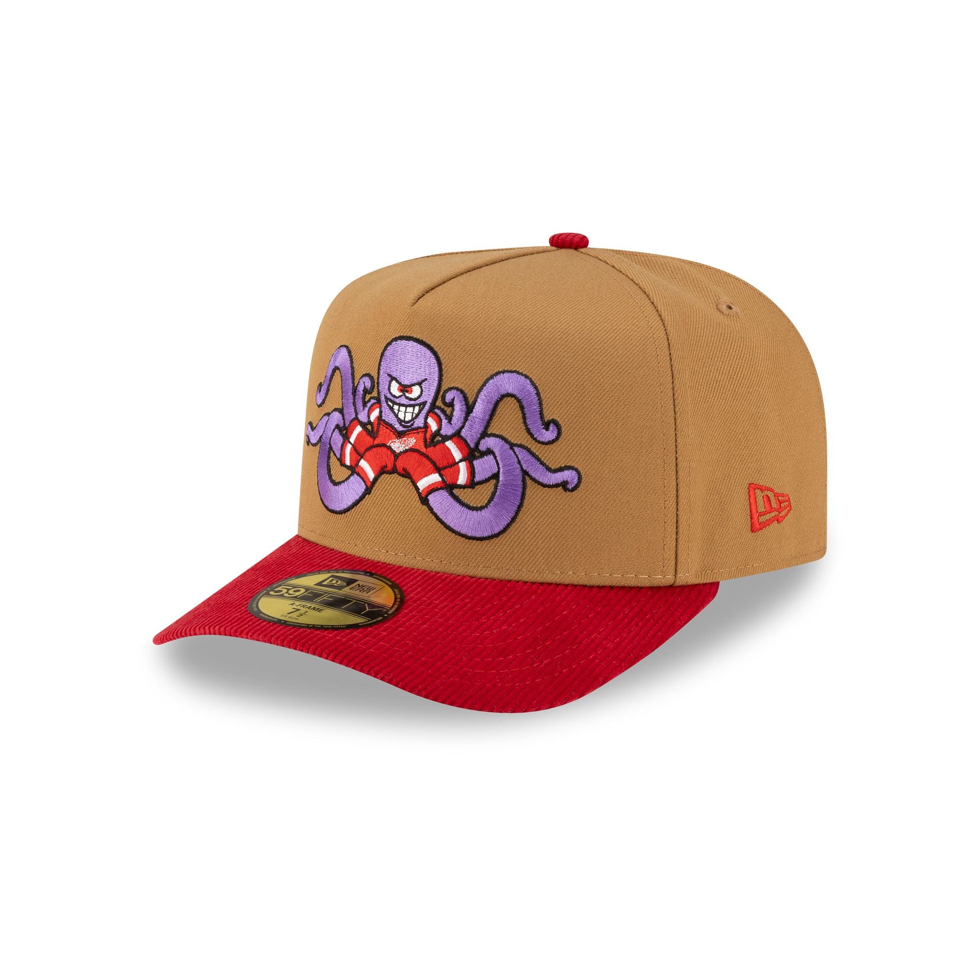 Just Caps Golden Pack Detroit Red Wings 59FIFTY A-Frame Fitted Hat