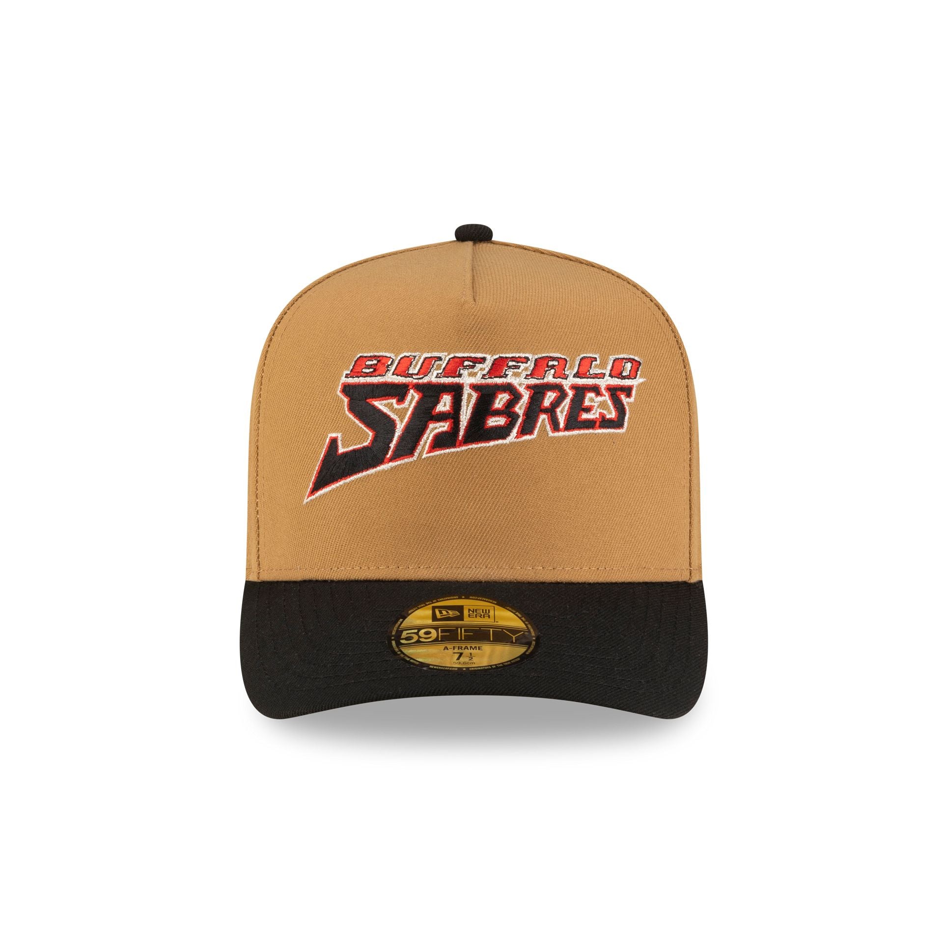 Just Caps Golden Pack Buffalo Sabres 59FIFTY A-Frame Fitted Hat