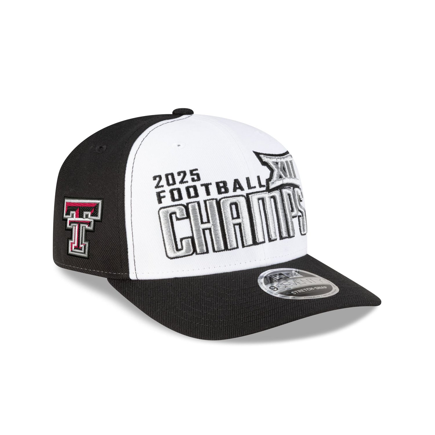 Texas Tech Red Raiders Big 12 Football Champions 9SEVENTY Stretch-Snap Hat