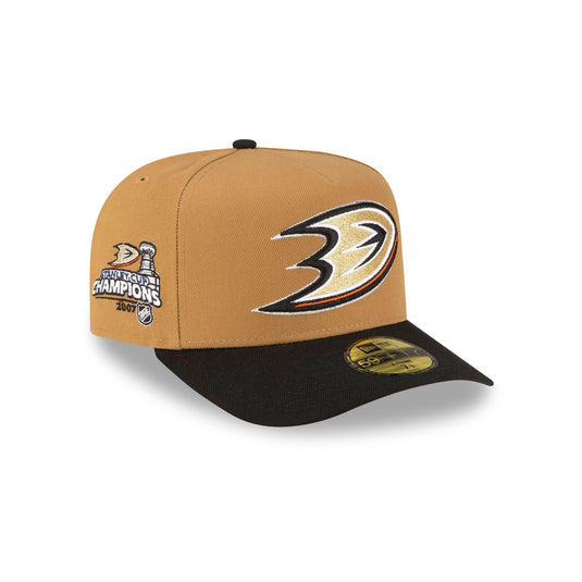 Just Caps Golden Pack Anaheim Ducks 59FIFTY A-Frame Fitted Hat - New Era Cap