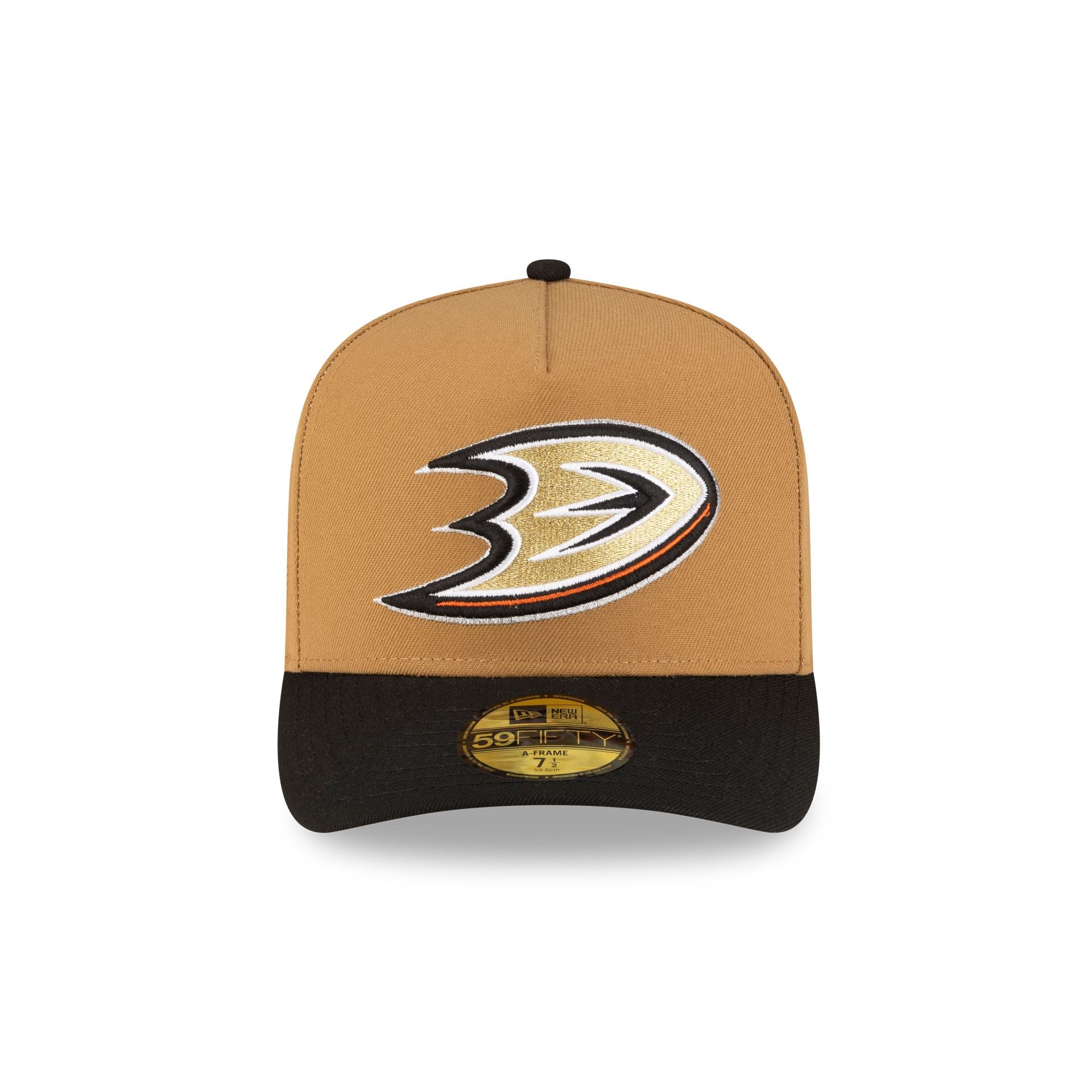 Just Caps Golden Pack Anaheim Ducks 59FIFTY A-Frame Fitted Hat