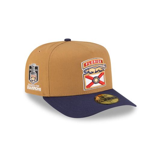 Just Caps Golden Pack Florida Panthers 59FIFTY A-Frame Fitted Hat - New Era Cap