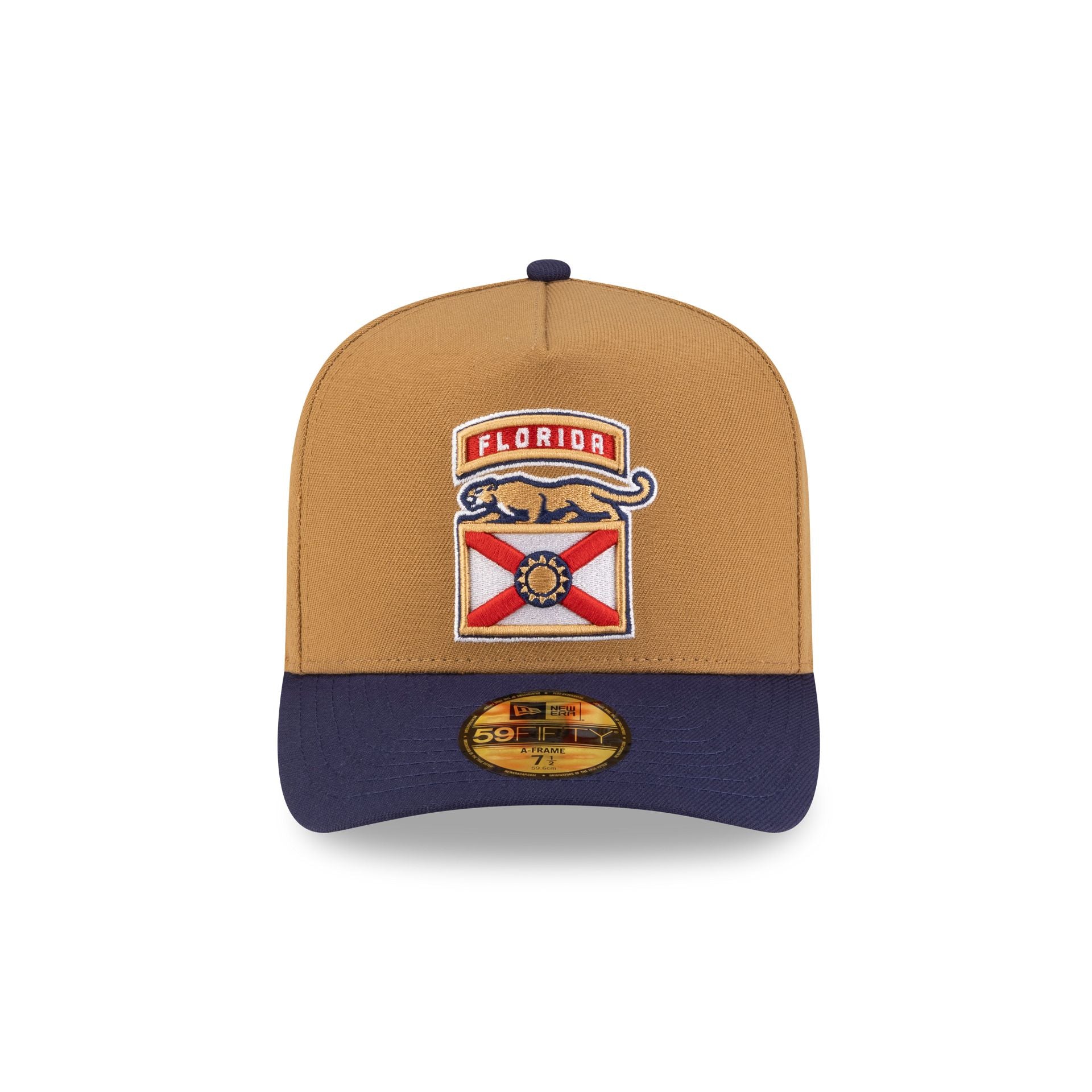 Just Caps Golden Pack Florida Panthers 59FIFTY A-Frame Fitted Hat