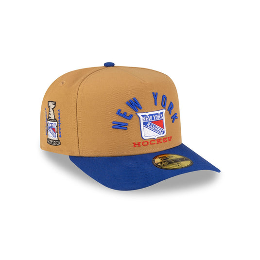 Just Caps Golden Pack New York Rangers 59FIFTY A-Frame Fitted Hat - New Era Cap