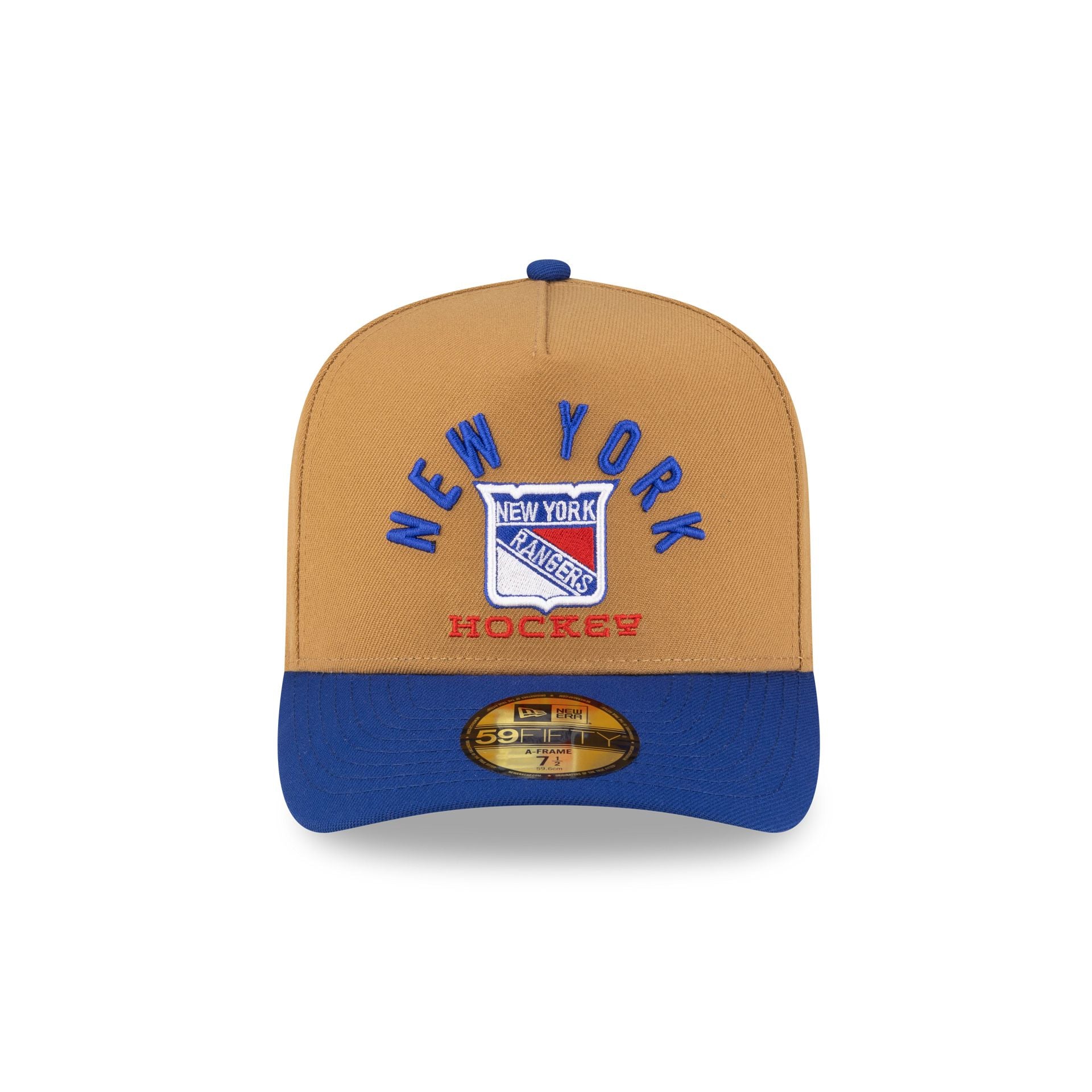 Just Caps Golden Pack New York Rangers 59FIFTY A-Frame Fitted Hat