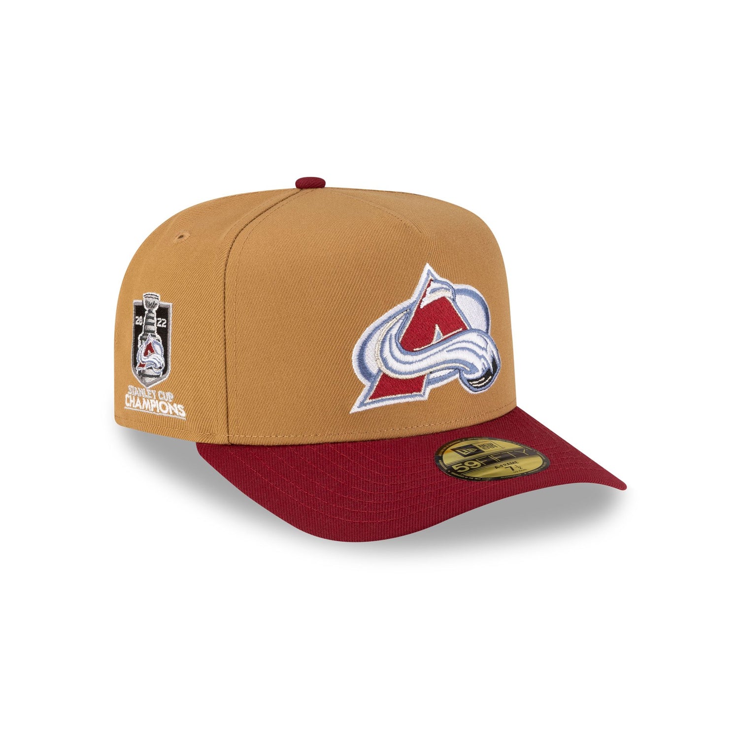 Just Caps Golden Pack Colorado Avalanche 59FIFTY A-Frame Fitted Hat