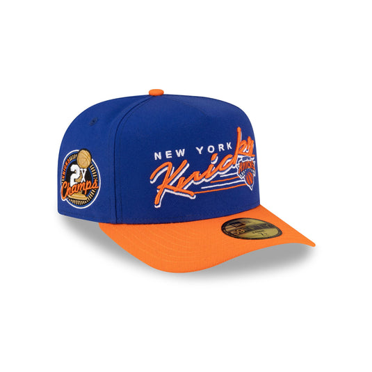 Just Caps Championship Classic New York Knicks 59FIFTY A-Frame Fitted Hat - New Era Cap
