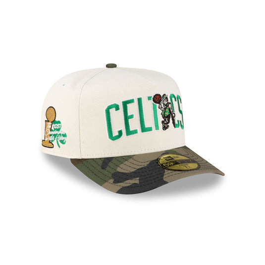 Just Caps Championship Classic Boston Celtics 59FIFTY A-Frame Fitted Hat - New Era Cap