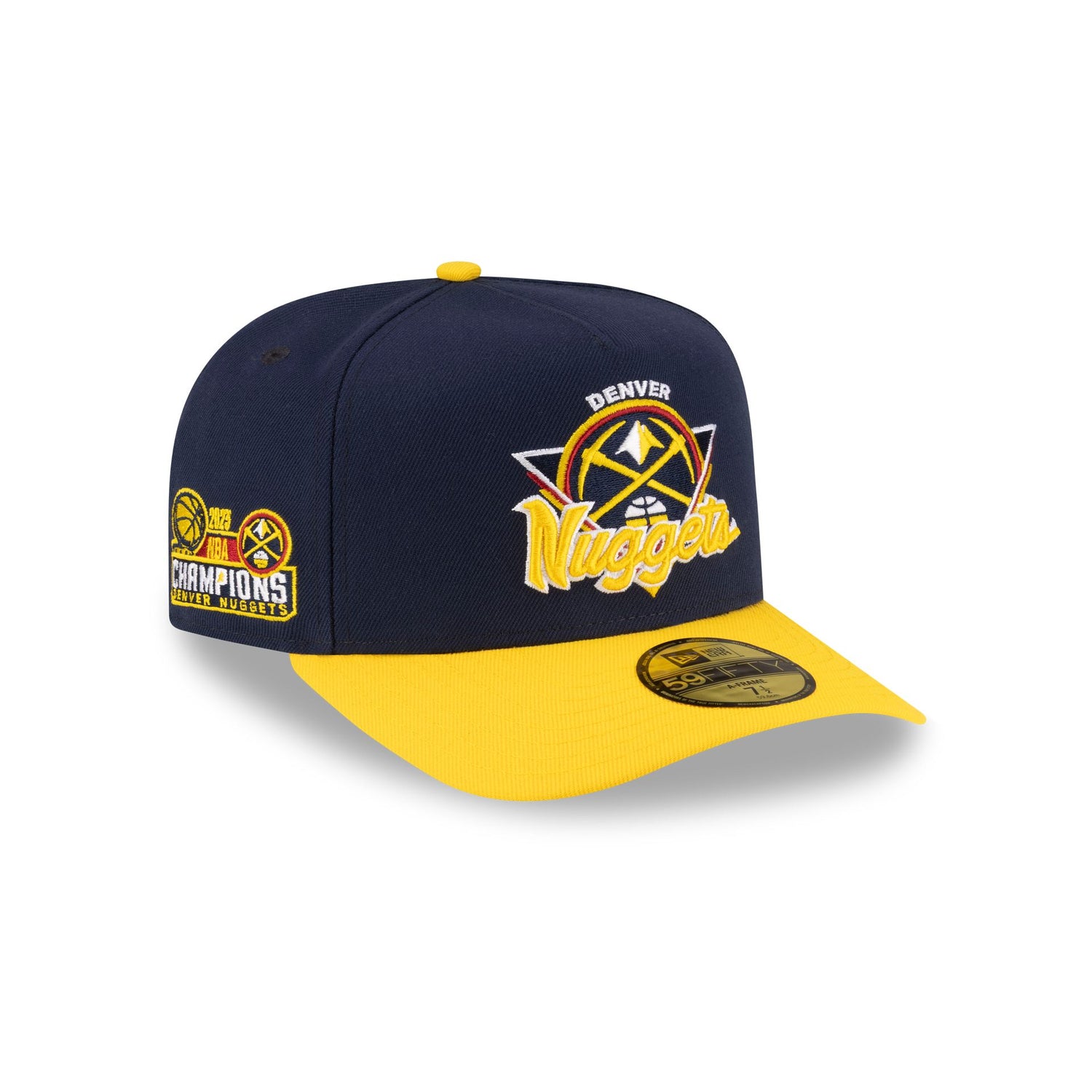 Just Caps Championship Classic Denver Nuggets 59FIFTY A-Frame Fitted Hat