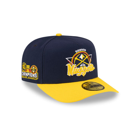 Just Caps Championship Classic Denver Nuggets 59FIFTY A-Frame Fitted Hat - New Era Cap