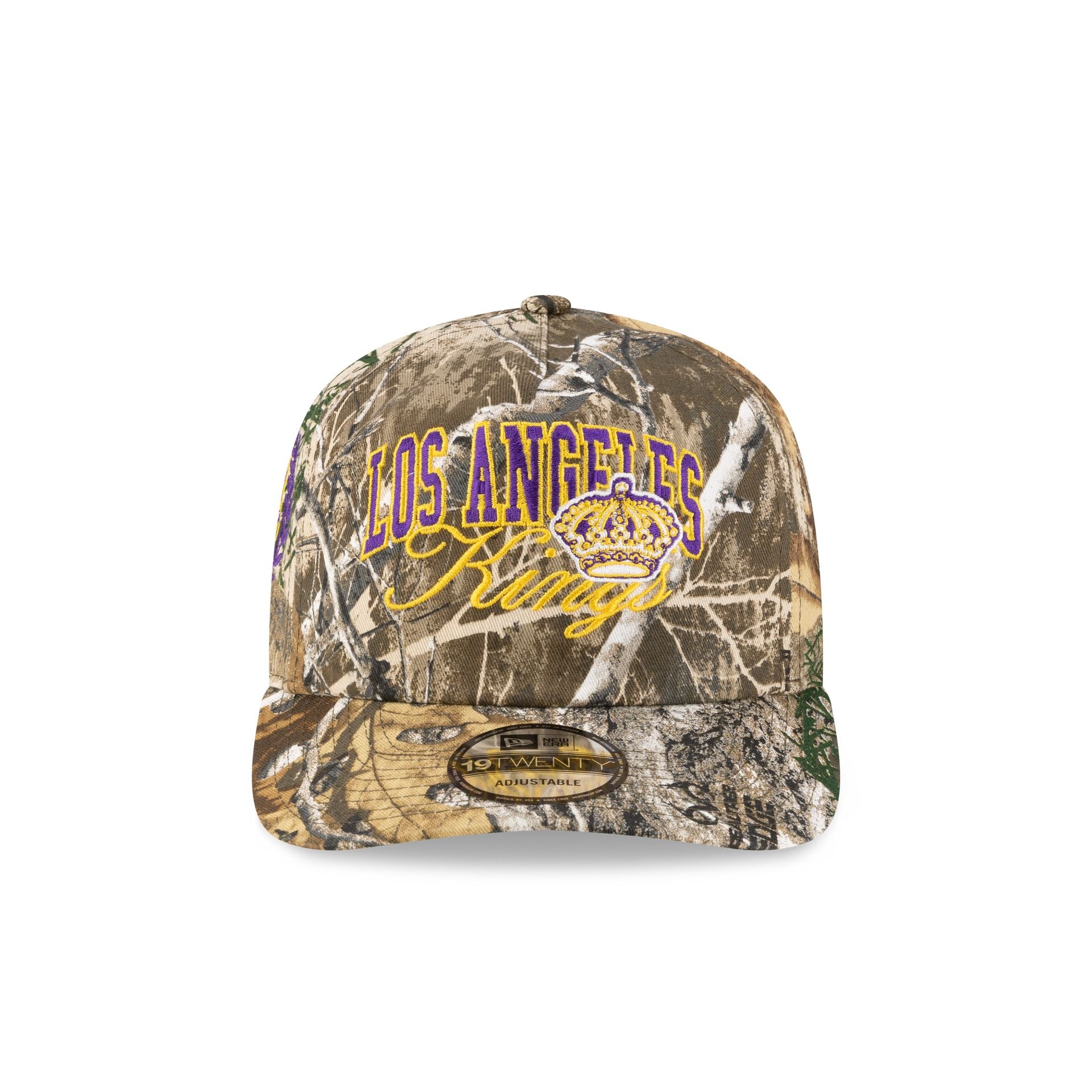 Los Angeles Kings Arch Script Realtree 19TWENTY Snapback Hat