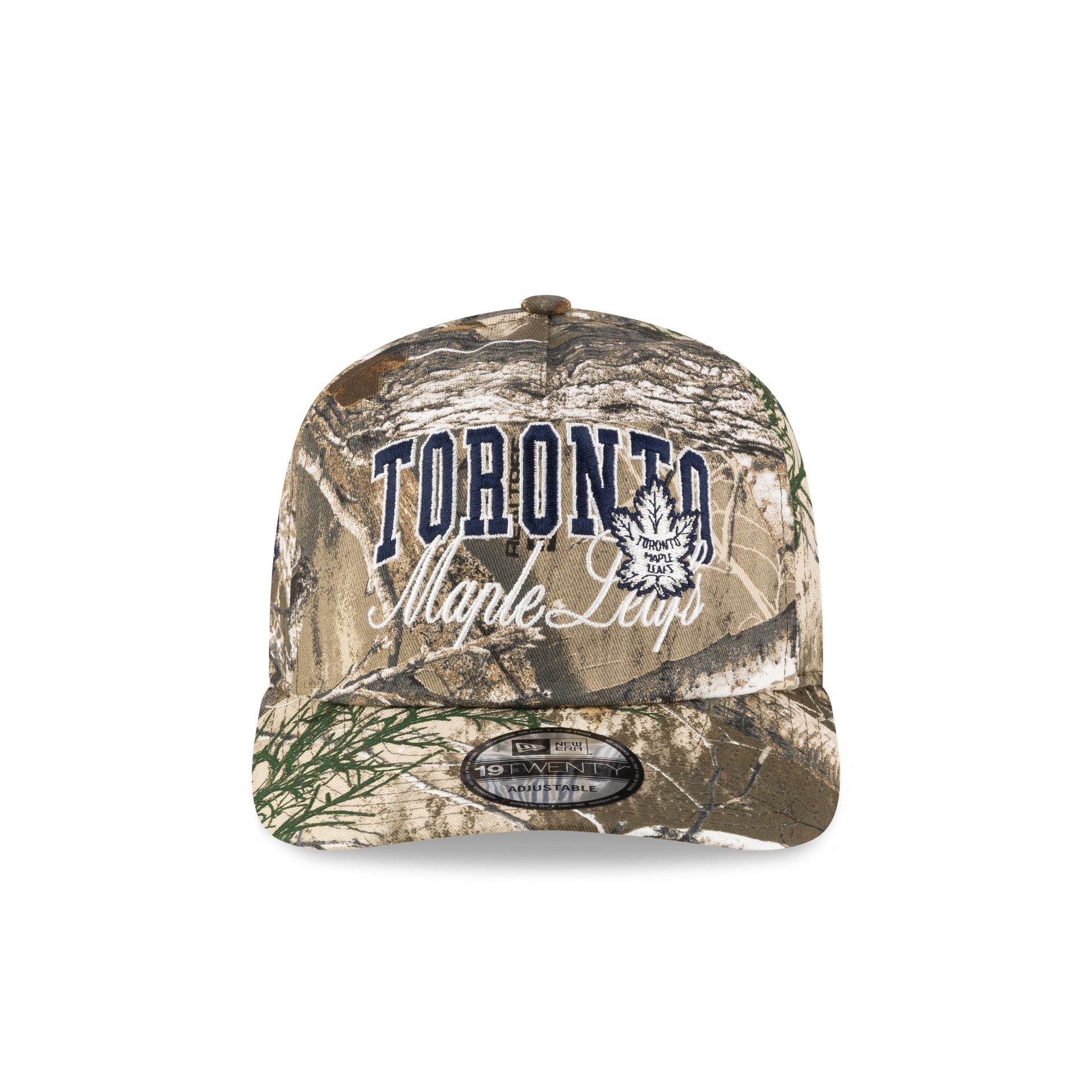 Toronto Maple Leafs Arch Script Realtree 19TWENTY Snapback Hat