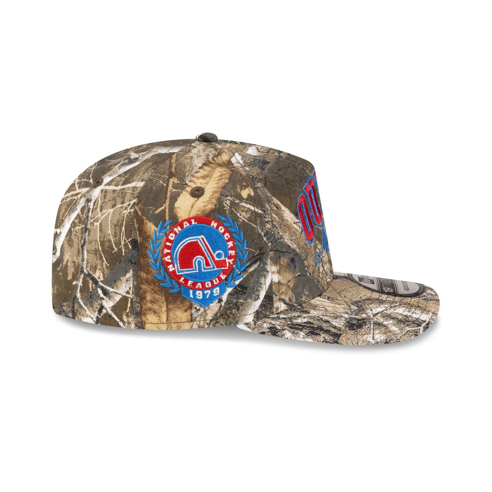 Quebec Nordiques Arch Script Realtree 19TWENTY Snapback Hat