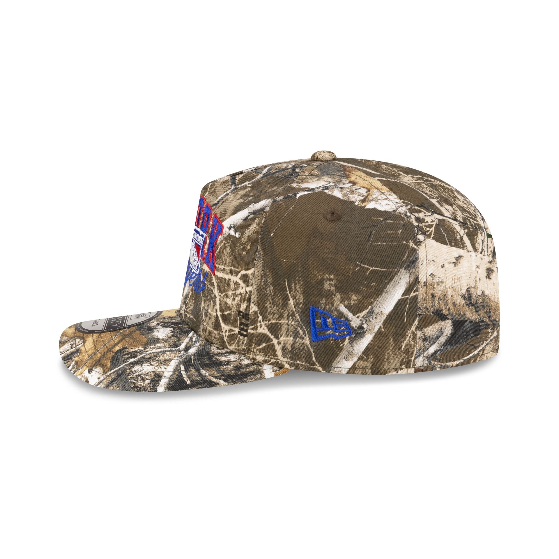 New York Rangers Arch Script Realtree 19TWENTY Snapback Hat