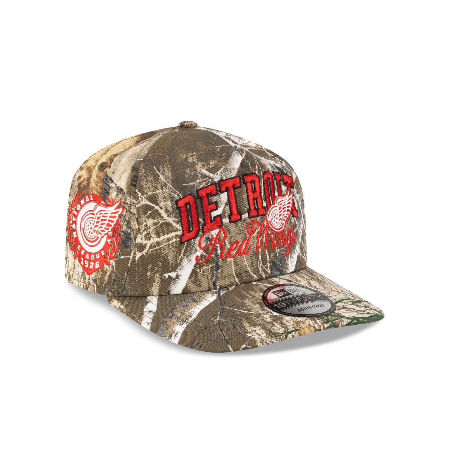 Detroit Red Wings Arch Script Realtree 19TWENTY Snapback Hat