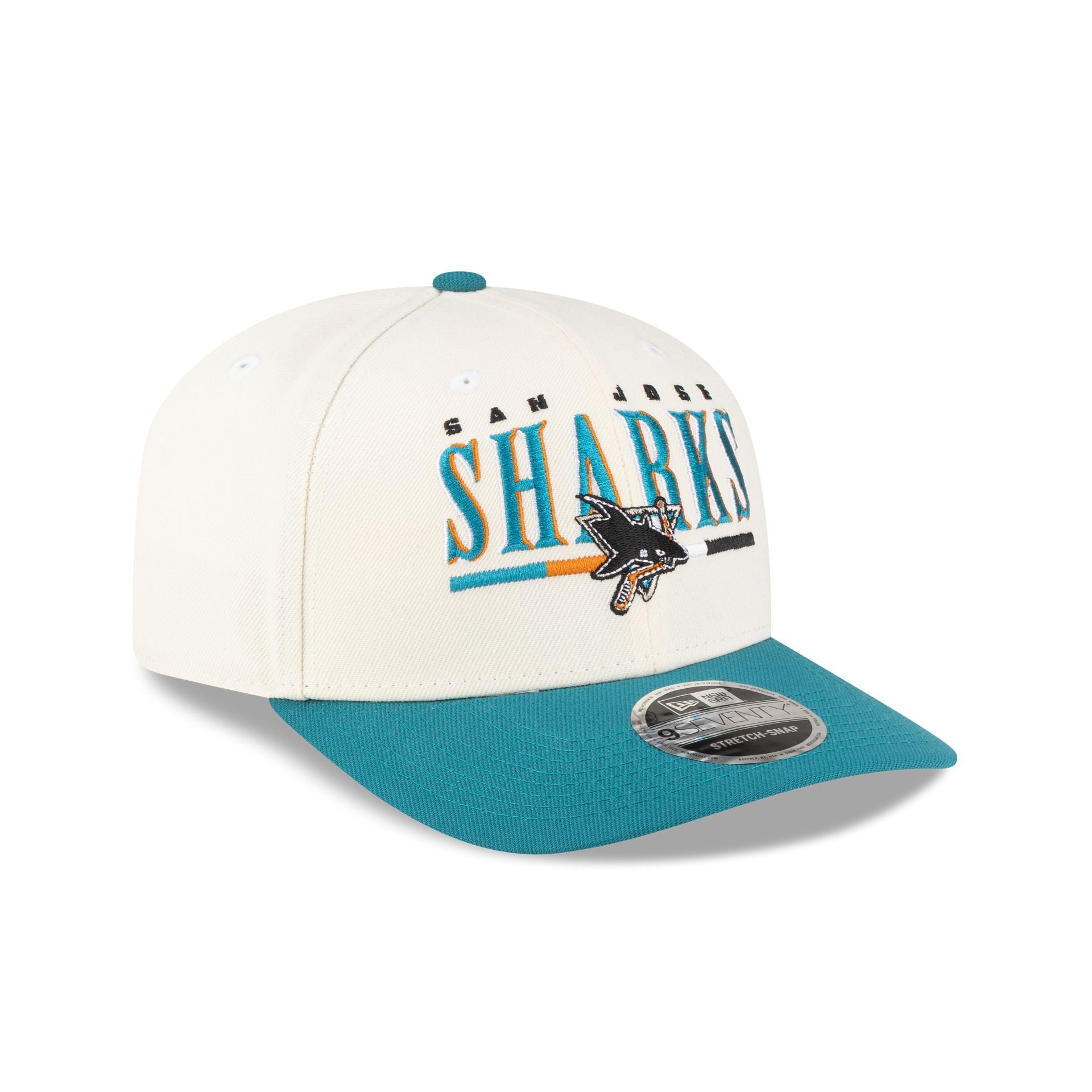 San Jose Sharks First Shot 9SEVENTY Stretch-Snap Hat