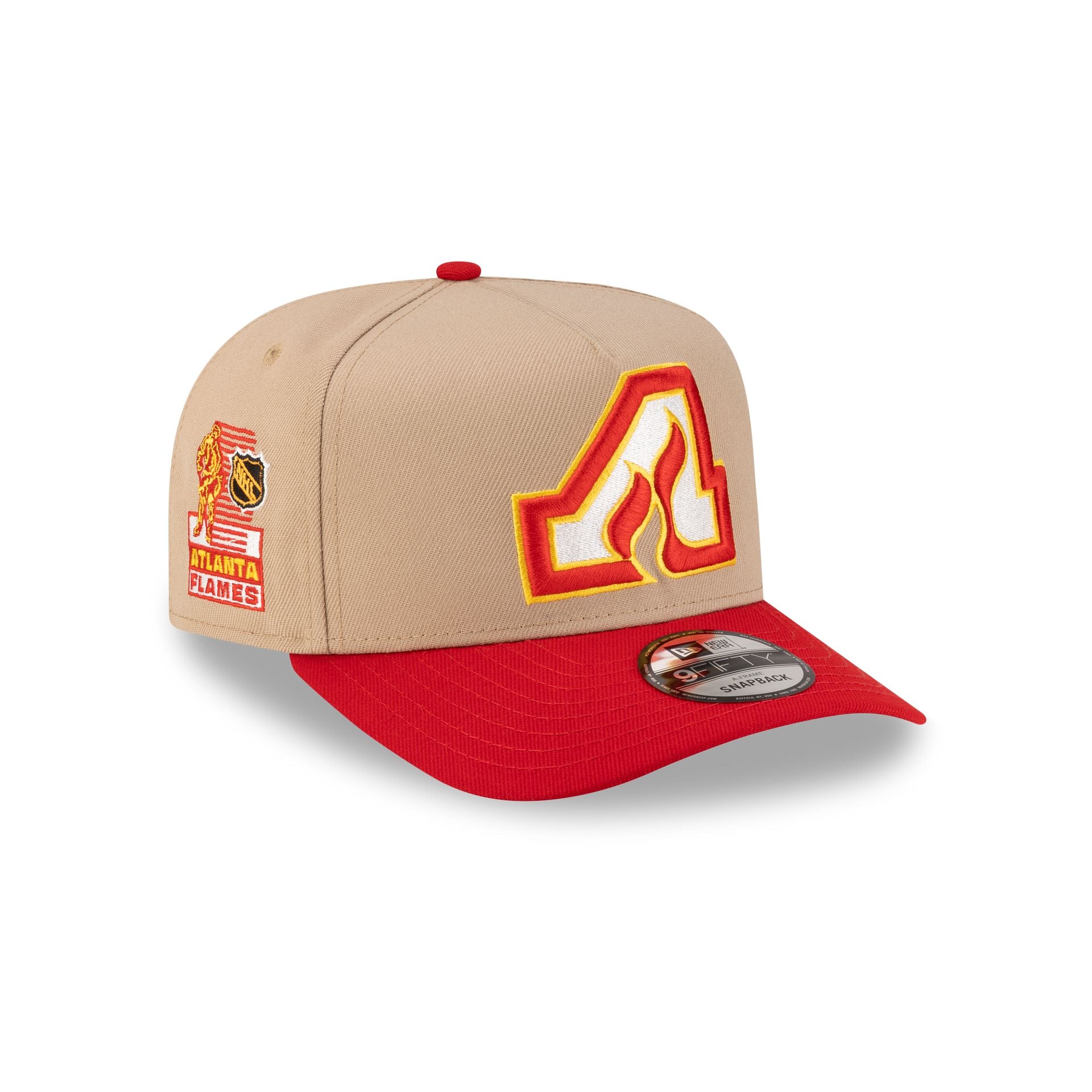 Atlanta Flames Camel 9FIFTY A-Frame Snapback Hat – New Era Cap