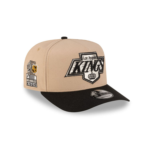 Los Angeles Kings Camel 9FIFTY A-Frame Snapback Hat - New Era Cap
