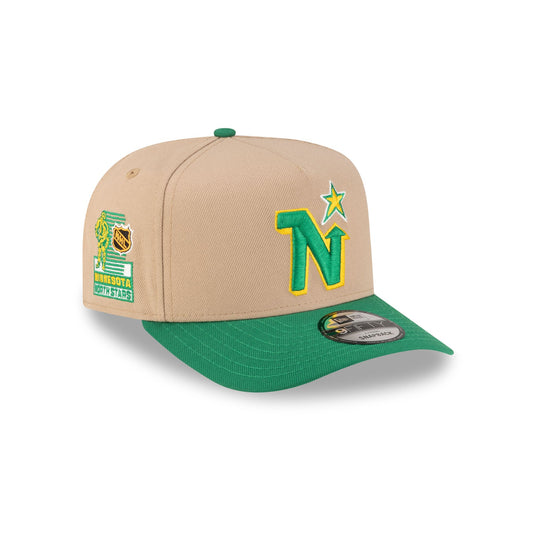 Minnesota North Stars Camel 9FIFTY A-Frame Snapback Hat - New Era Cap