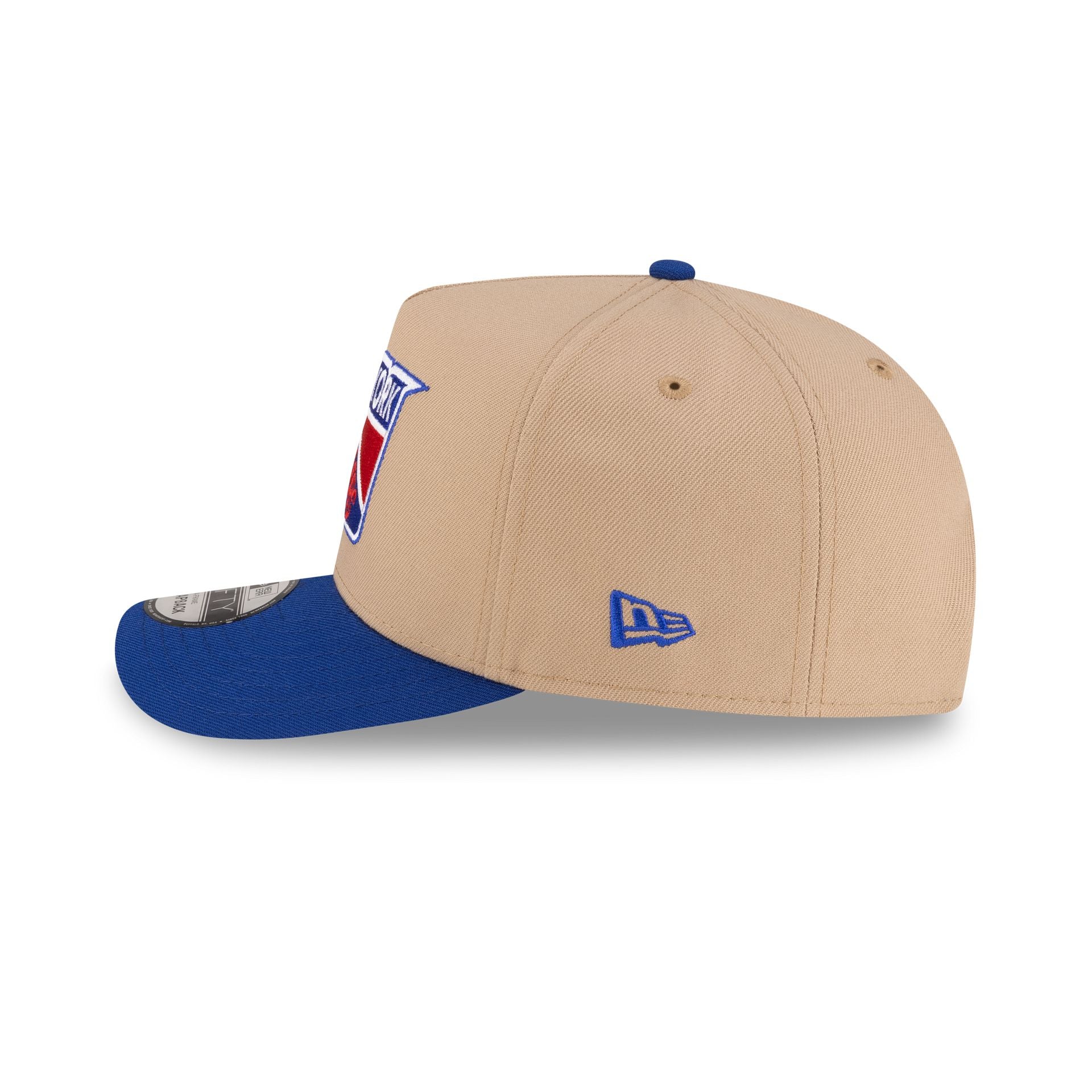 New York Rangers Camel 9FIFTY A-Frame Snapback Hat