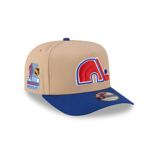 Quebec Nordiques Camel 9FIFTY A-Frame Snapback Hat - New Era Cap