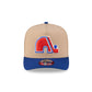 Quebec Nordiques Camel 9FIFTY A-Frame Snapback Hat