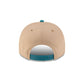 San Jose Sharks Camel 9FIFTY A-Frame Snapback Hat