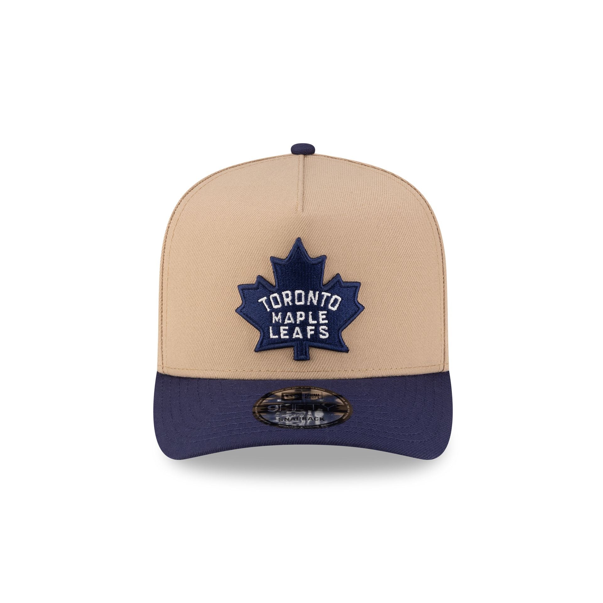 Toronto Maple Leafs Camel 9FIFTY A-Frame Snapback Hat