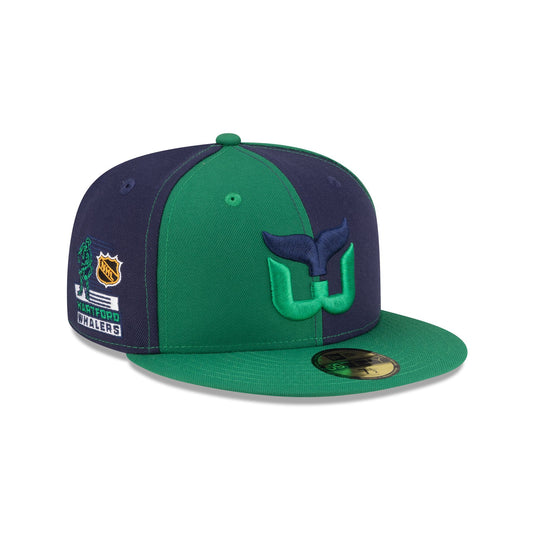 Hartford Whalers Pinwheel 59FIFTY Fitted Hat - New Era Cap