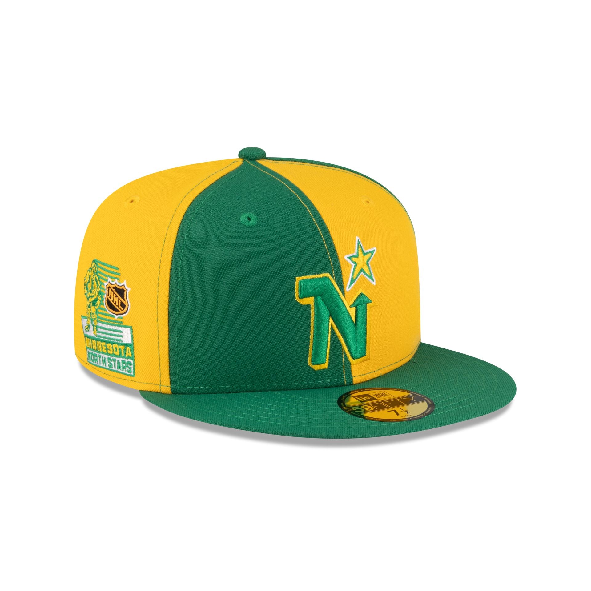Minnesota North Stars Pinwheel 59FIFTY Fitted Hat