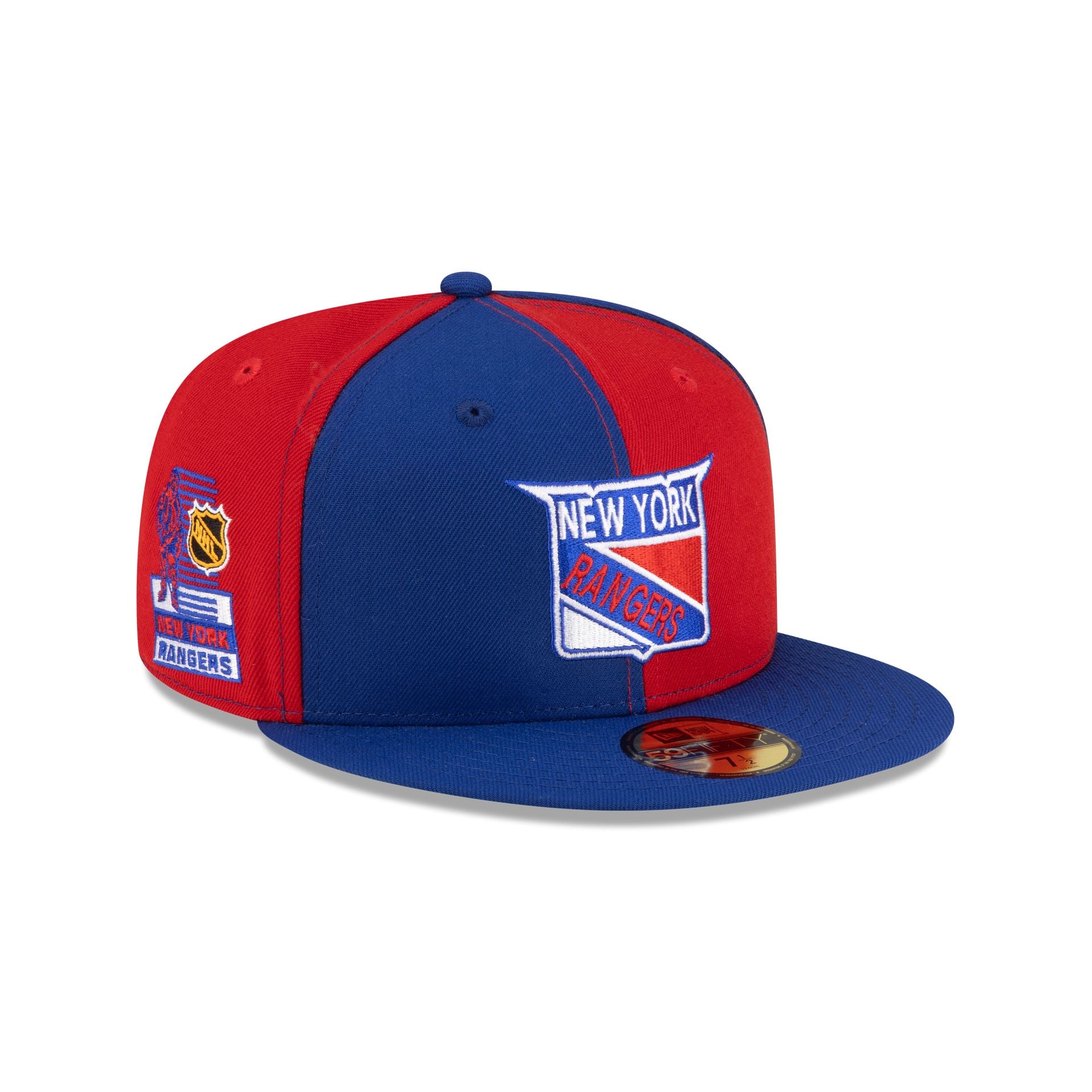 New York Rangers Pinwheel 59FIFTY Fitted Hat