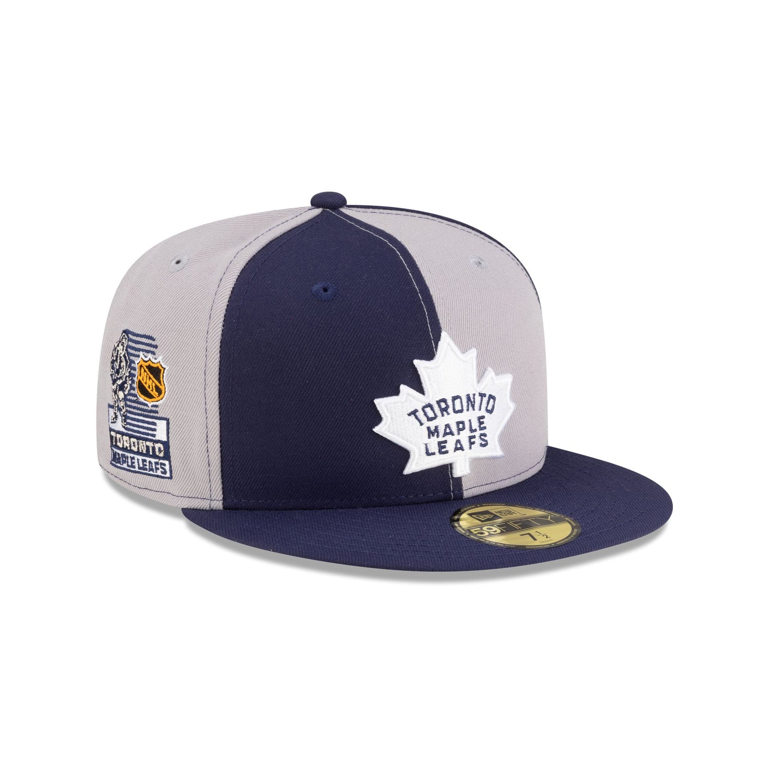 Toronto Maple Leafs Pinwheel 59FIFTY Fitted Hat
