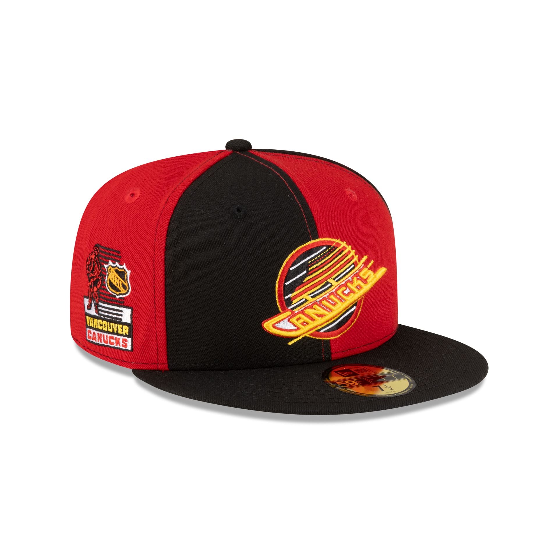 Vancouver Canucks Pinwheel 59FIFTY Fitted Hat