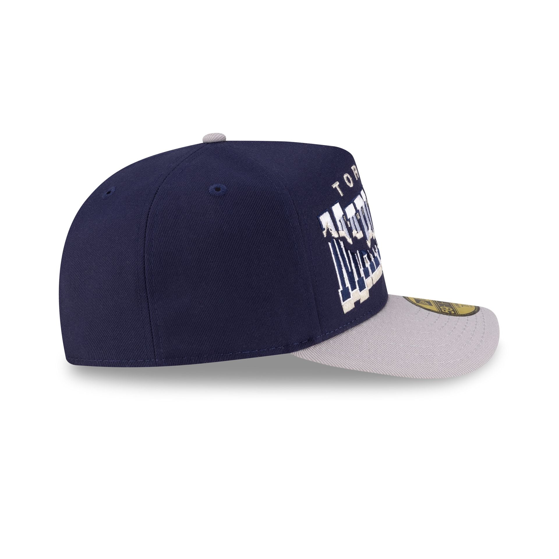Toronto Maple Leafs Snapped Wordmark 59FIFTY A-Frame Fitted Hat
