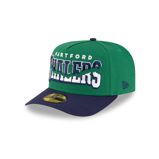 Hartford Whalers Snapped Wordmark 59FIFTY A-Frame Fitted Hat - New Era Cap