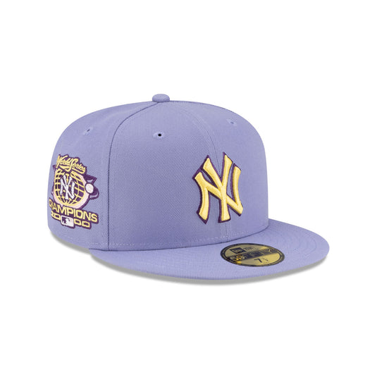 New York Yankees Lavender Spring 59FIFTY Fitted Hat - New Era Cap
