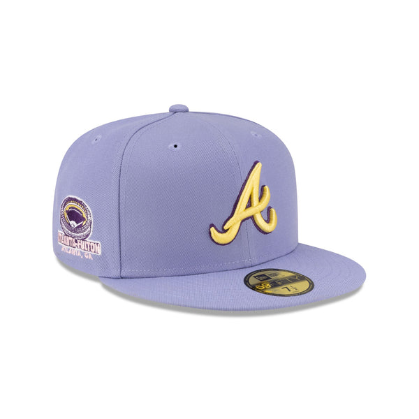 Atlanta Braves Lavender Spring 59FIFTY Fitted Hat – New Era Cap