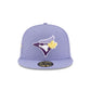 Toronto Blue Jays Lavender Spring 59FIFTY Fitted Hat
