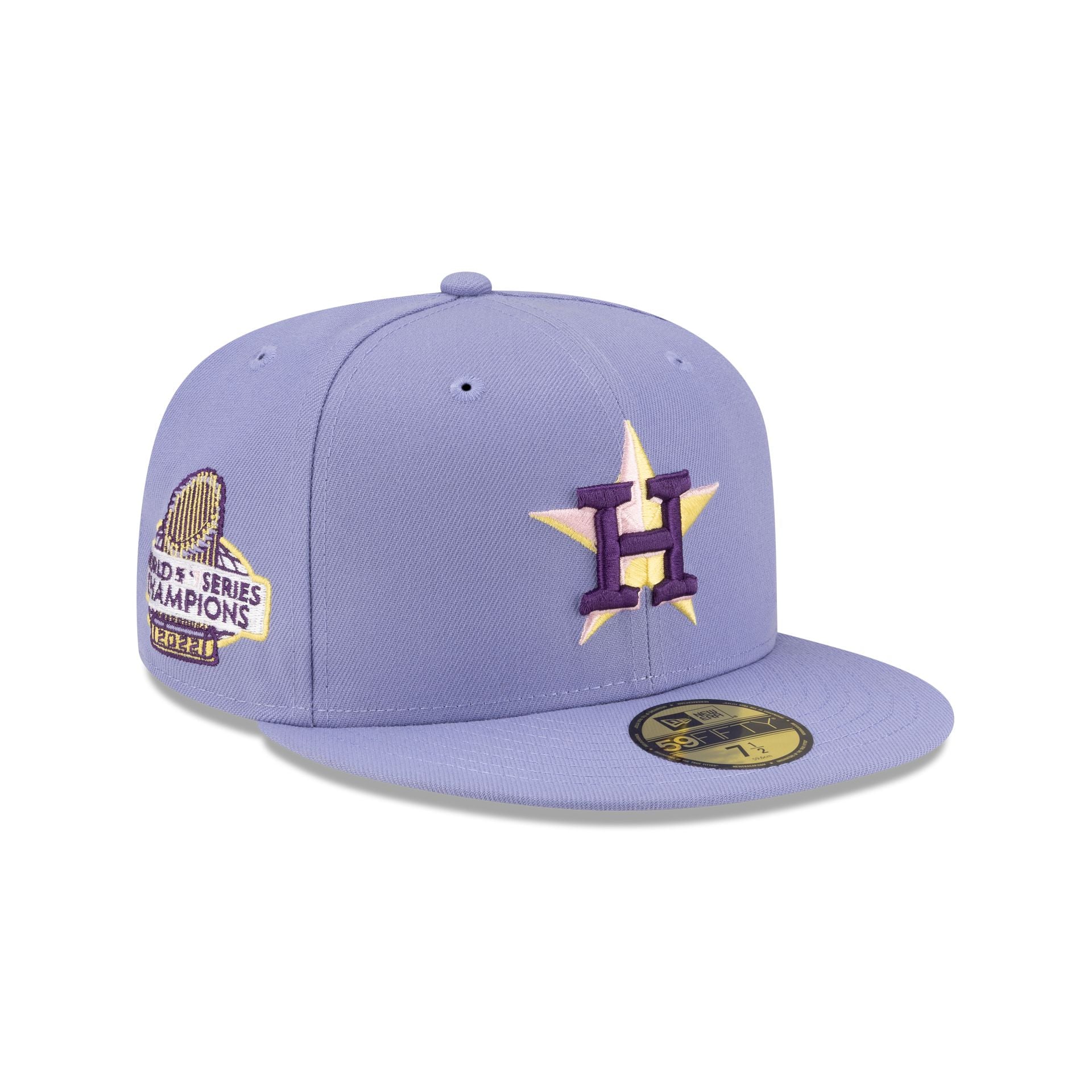 Houston Astros Lavender Spring 59FIFTY Fitted Hat – New Era Cap