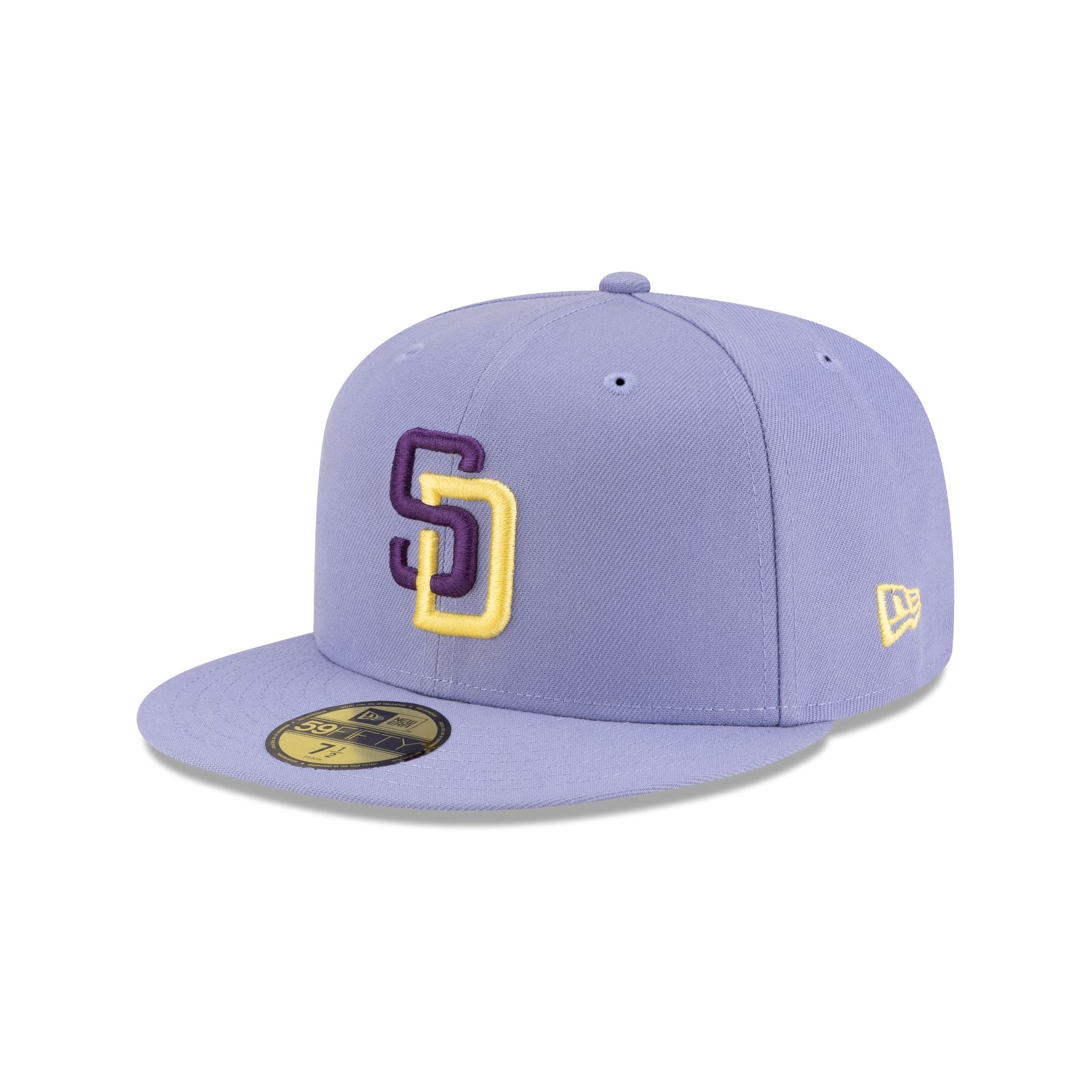 San Diego Padres Lavender Spring 59FIFTY Fitted Hat