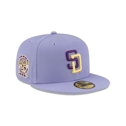 San Diego Padres Lavender Spring 59FIFTY Fitted Hat - New Era Cap