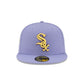 Chicago White Sox Lavender Spring 59FIFTY Fitted Hat