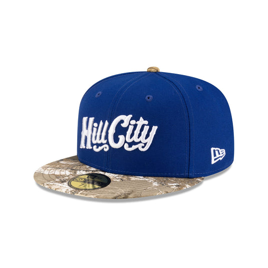 Hill City Howlers Light Royal Realtree 59FIFTY Fitted Hat - New Era Cap