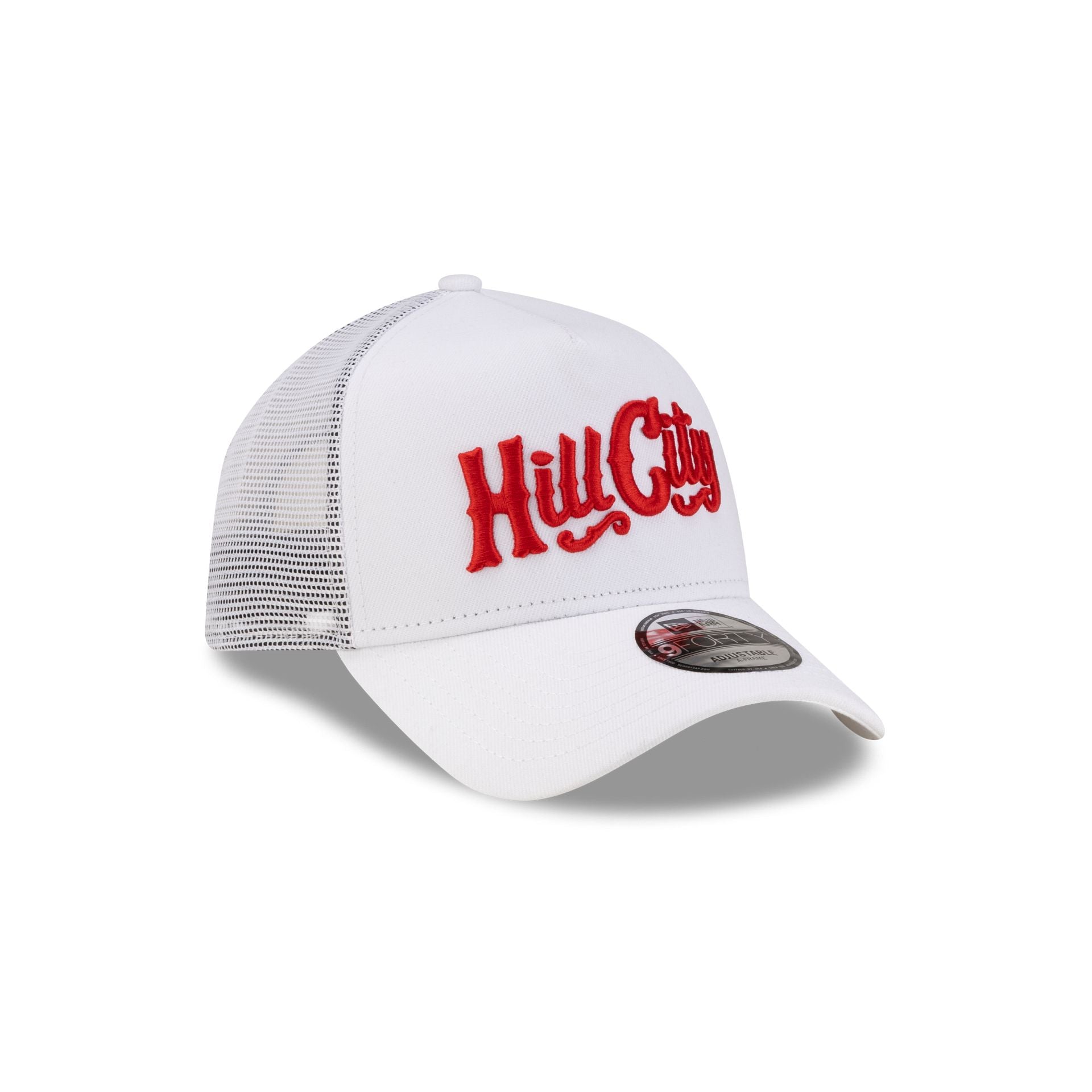 Hill City Howlers Optic White 9FORTY A-Frame Trucker Hat