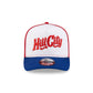 Hill City Howlers White Scarlet 9FORTY A-Frame Snapback Hat