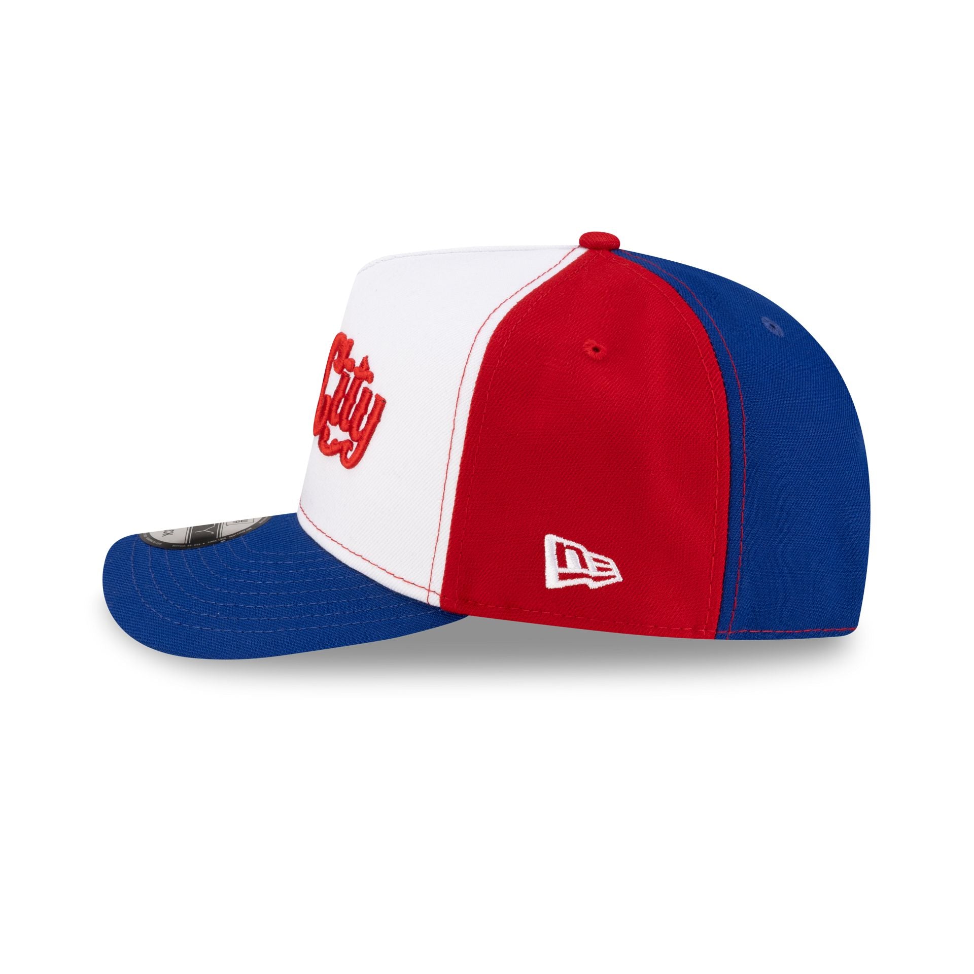 Hill City Howlers White Scarlet 9FORTY A-Frame Snapback Hat