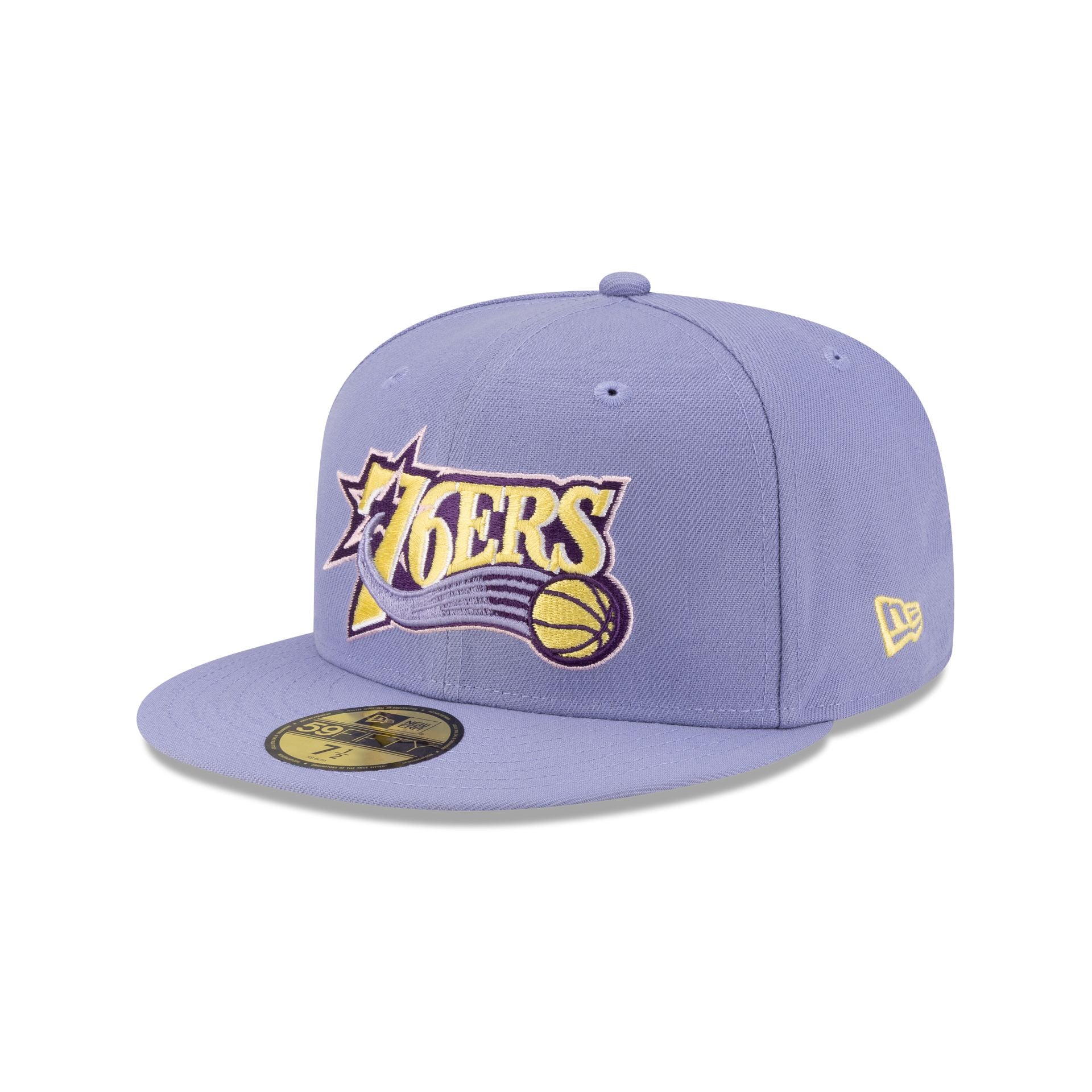 Philadelphia 76ers Hardwood Classics Lavender Pack 59FIFTY Fitted
