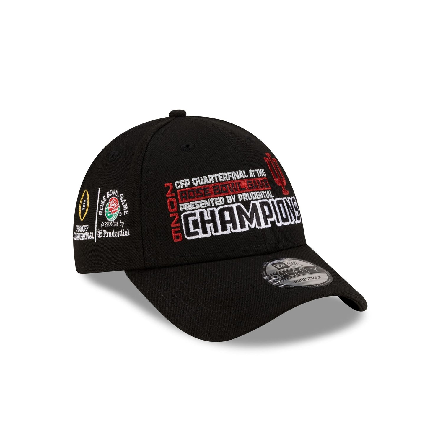 Indiana Hoosiers 2026 Rose Bowl Champions 9FORTY Adjustable Hat